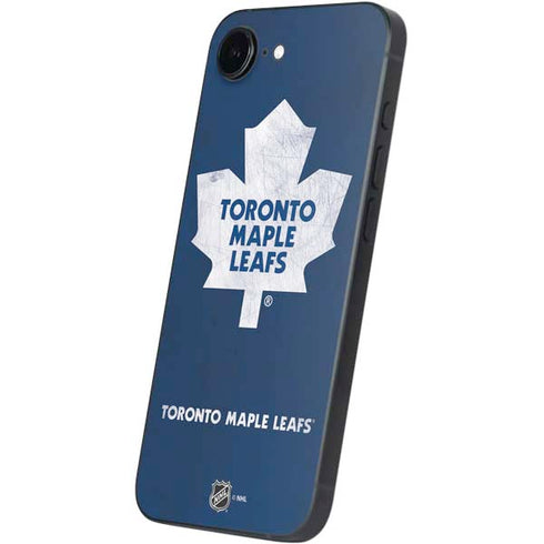 NHL Toronto Maple Leafs Distressed iPhone 16e Skin